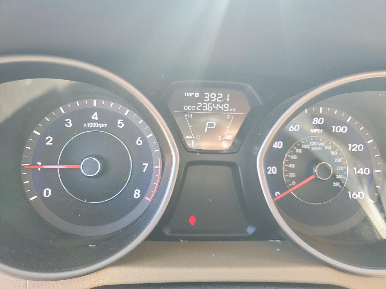 2013 Hyundai Elantra Gls Gray vin: 5NPDH4AE3DH272014