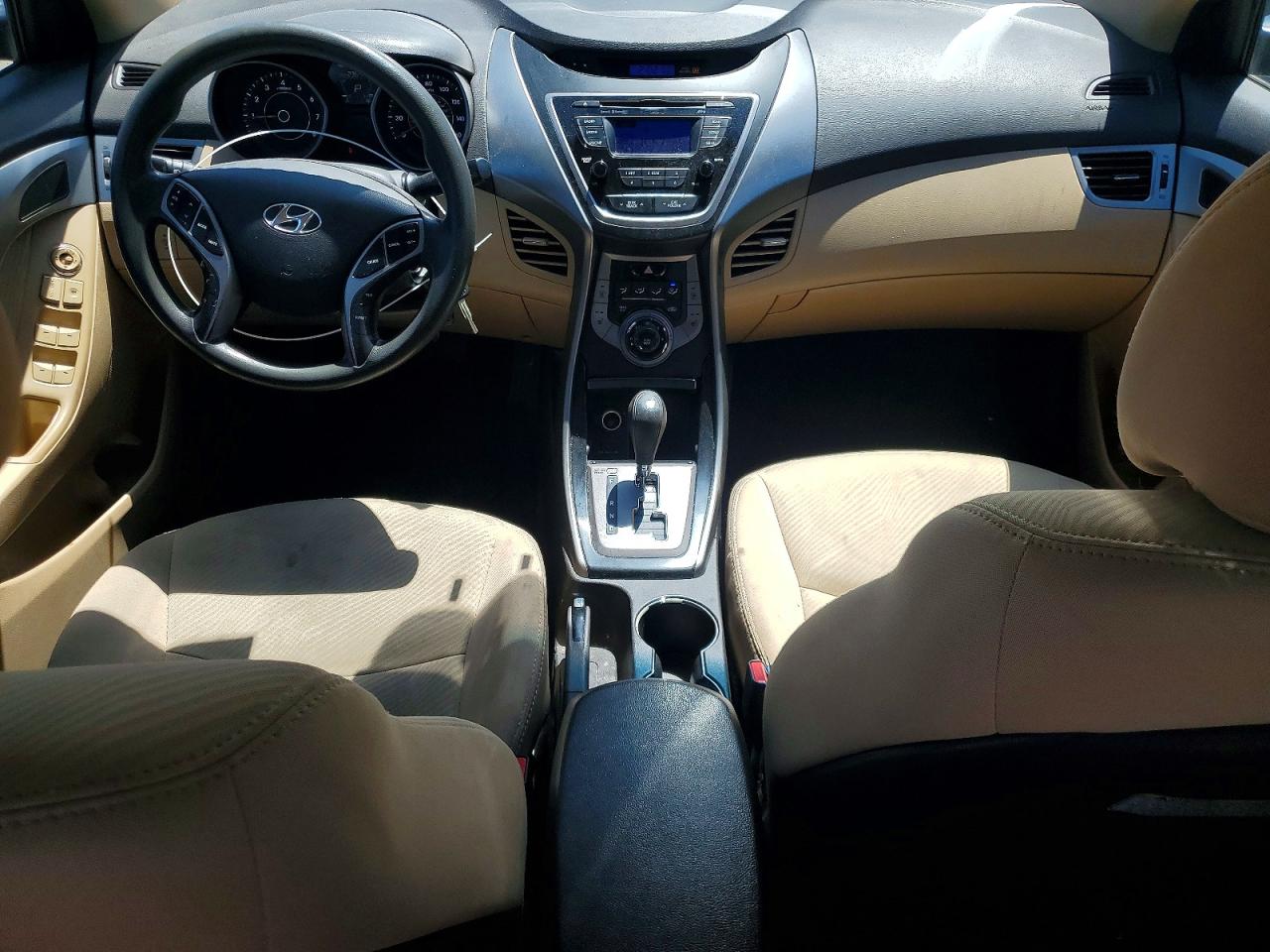 2013 Hyundai Elantra Gls Gray vin: 5NPDH4AE3DH272014