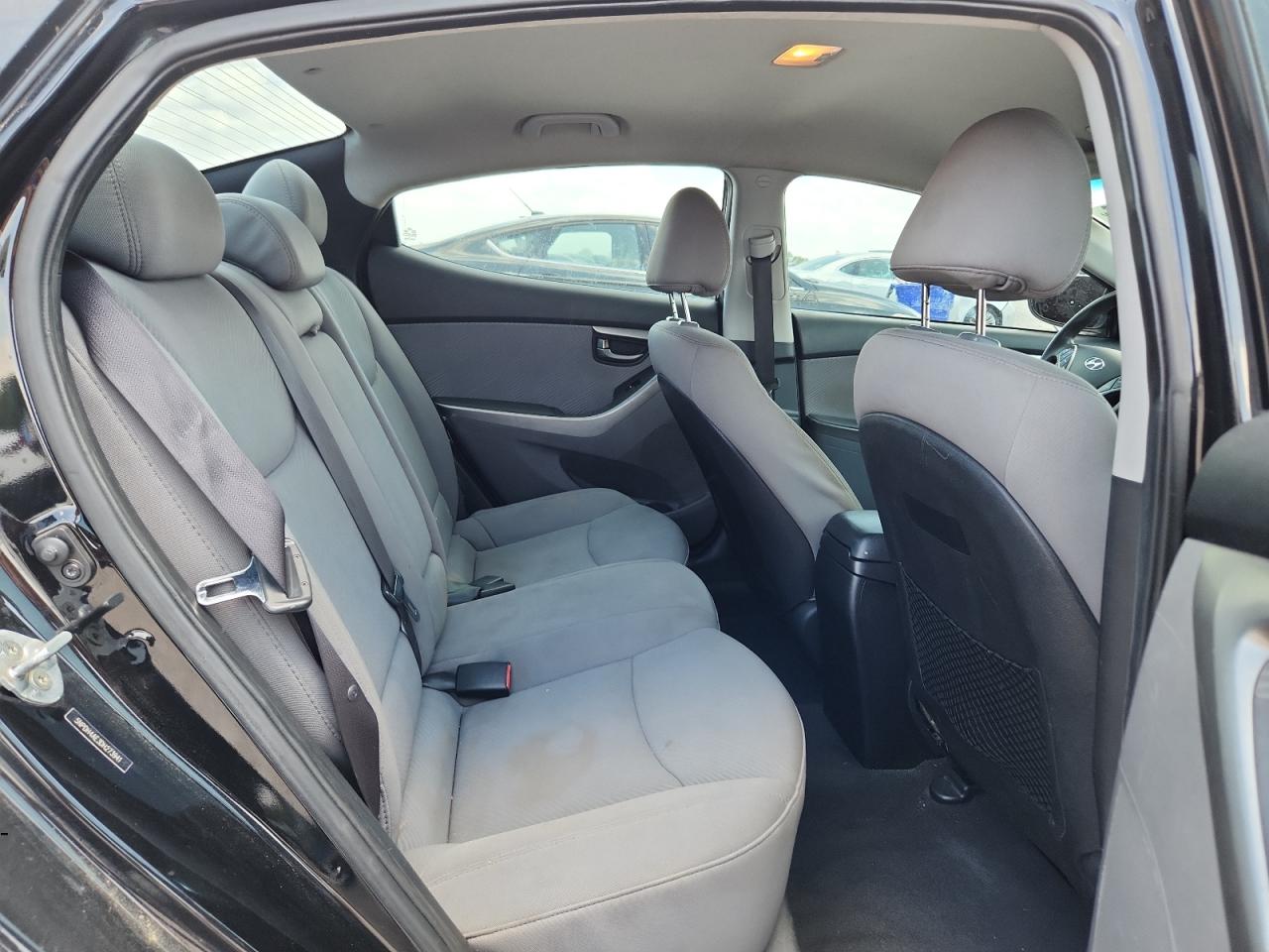2013 Hyundai Elantra Gls Black vin: 5NPDH4AE3DH273941