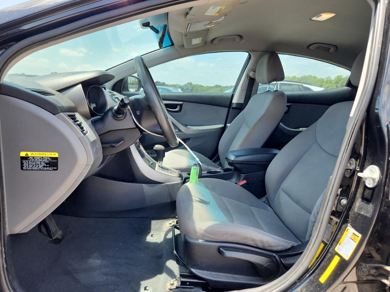 2013 Hyundai Elantra Gls Black vin: 5NPDH4AE3DH273941