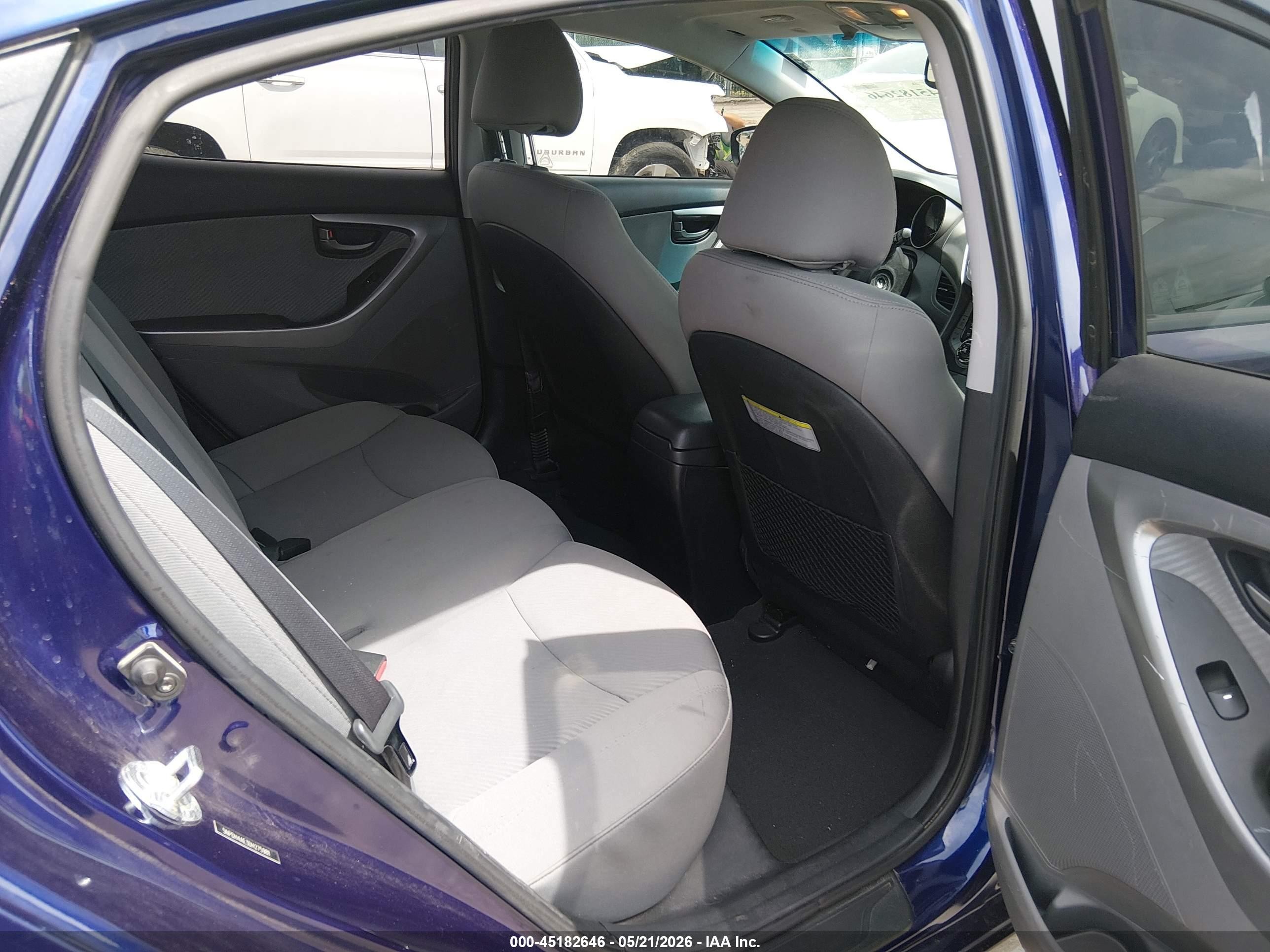 2013 Hyundai Elantra Gls Blue vin: 5NPDH4AE3DH275981
