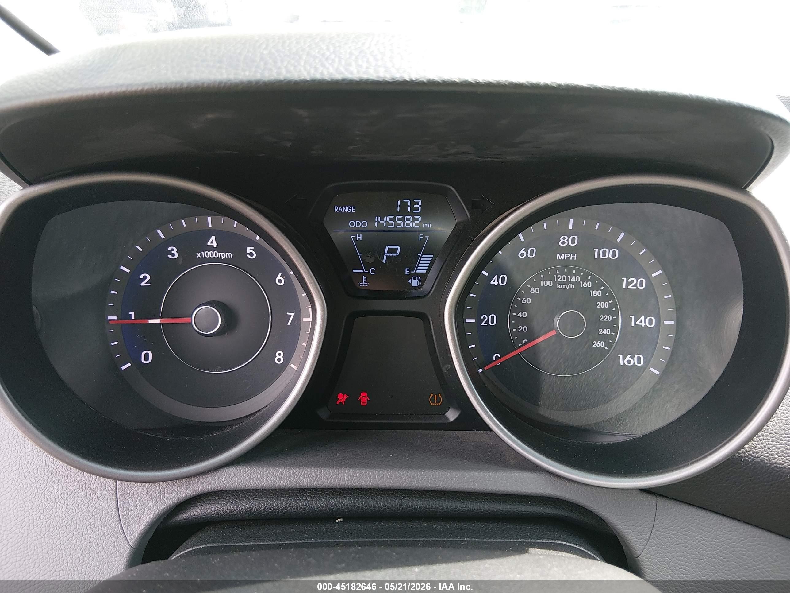 2013 Hyundai Elantra Gls Blue vin: 5NPDH4AE3DH275981