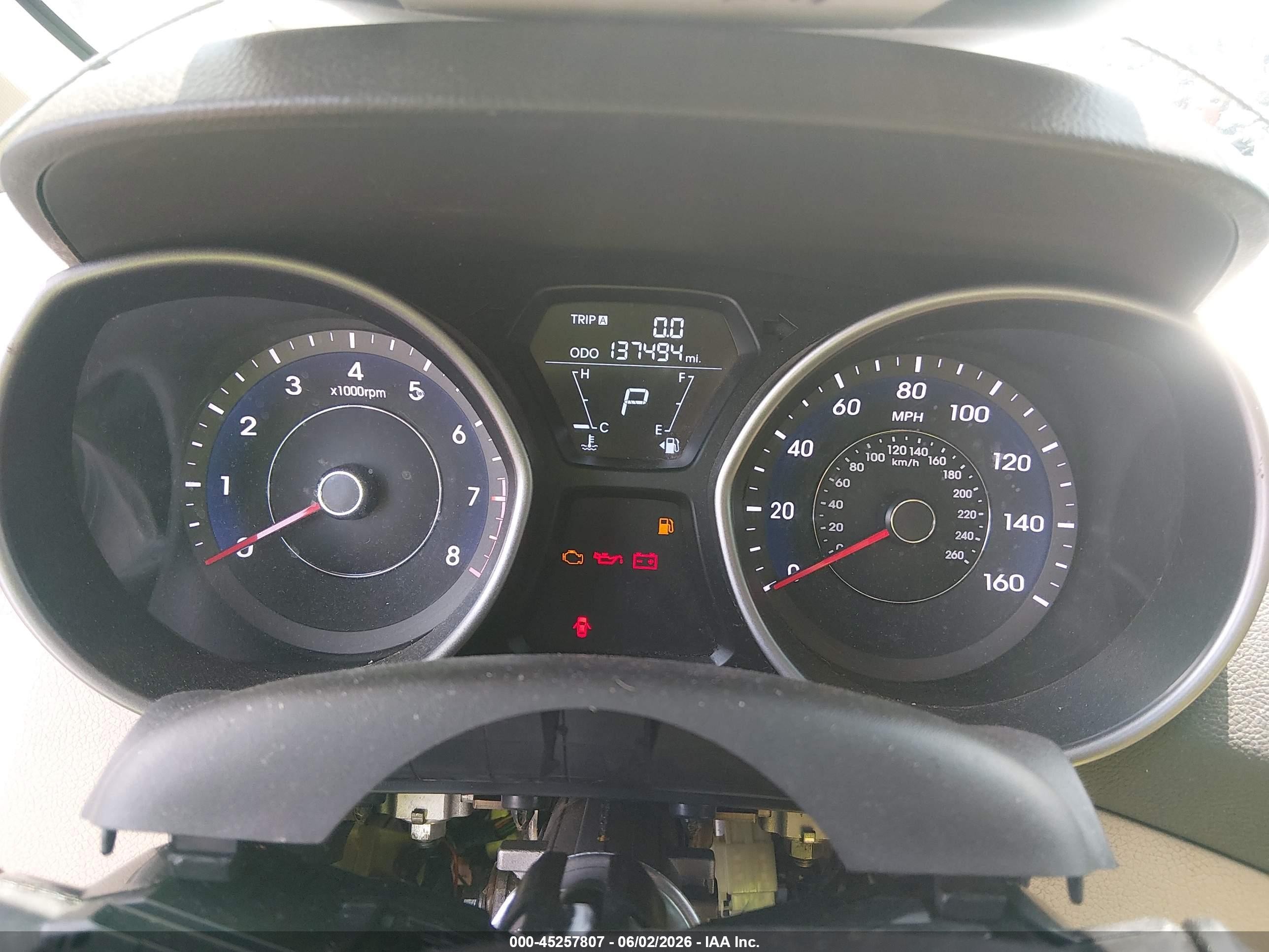 2013 Hyundai Elantra Gls White vin: 5NPDH4AE3DH276645