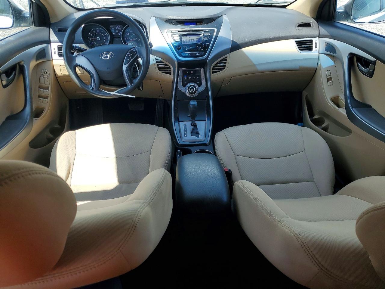 2013 Hyundai Elantra Gls White vin: 5NPDH4AE3DH287385