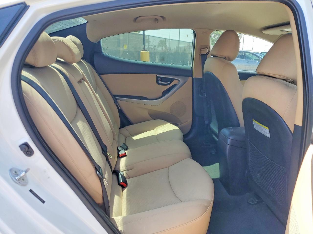 2013 Hyundai Elantra Gls White vin: 5NPDH4AE3DH287385