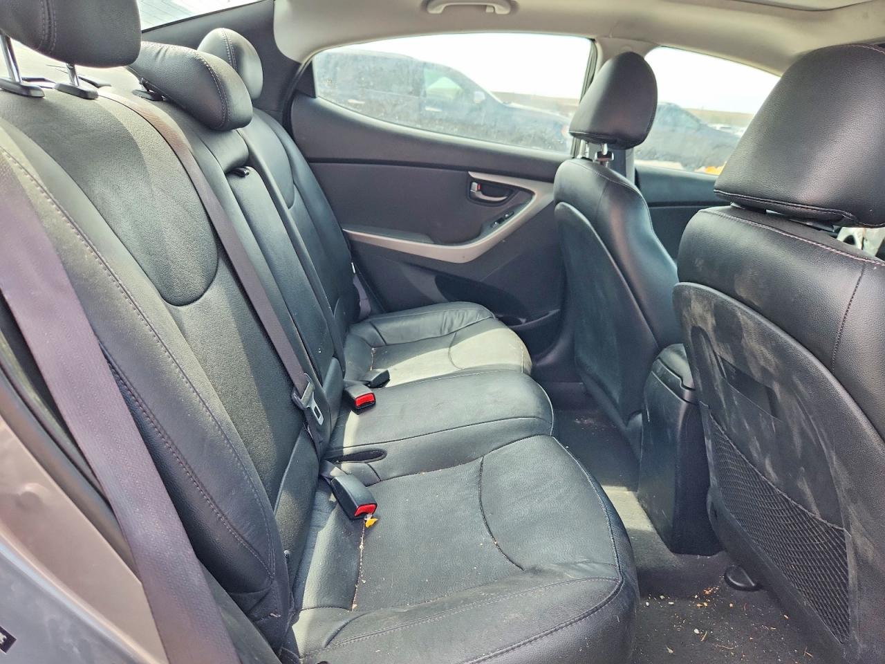 2013 Hyundai Elantra Limited Gray vin: 5NPDH4AE3DH296961