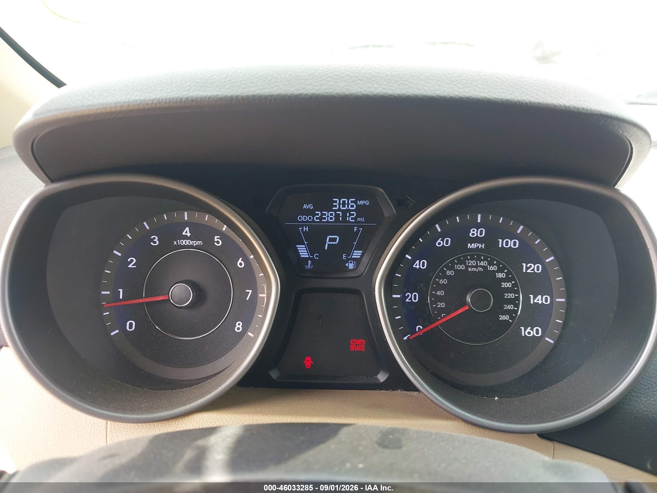 2013 Hyundai Elantra Gls White vin: 5NPDH4AE3DH305528