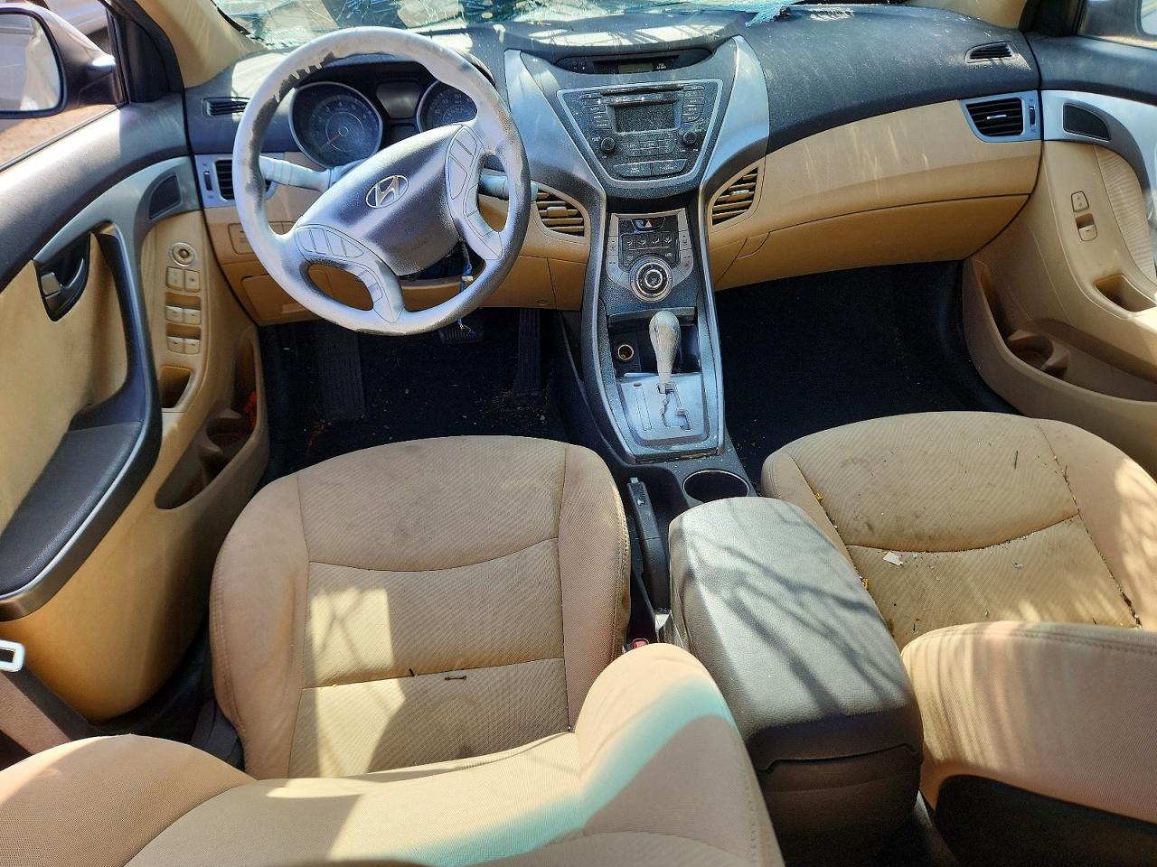 2013 Hyundai Elantra Gls Желто-коричневый vin: 5NPDH4AE3DH306565