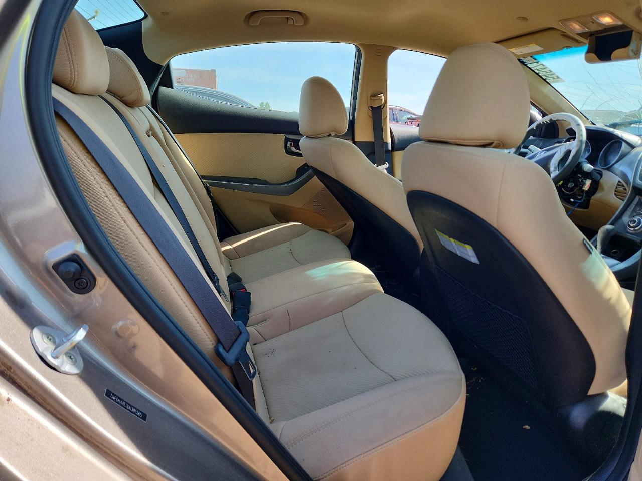 2013 Hyundai Elantra Gls Желто-коричневый vin: 5NPDH4AE3DH306565