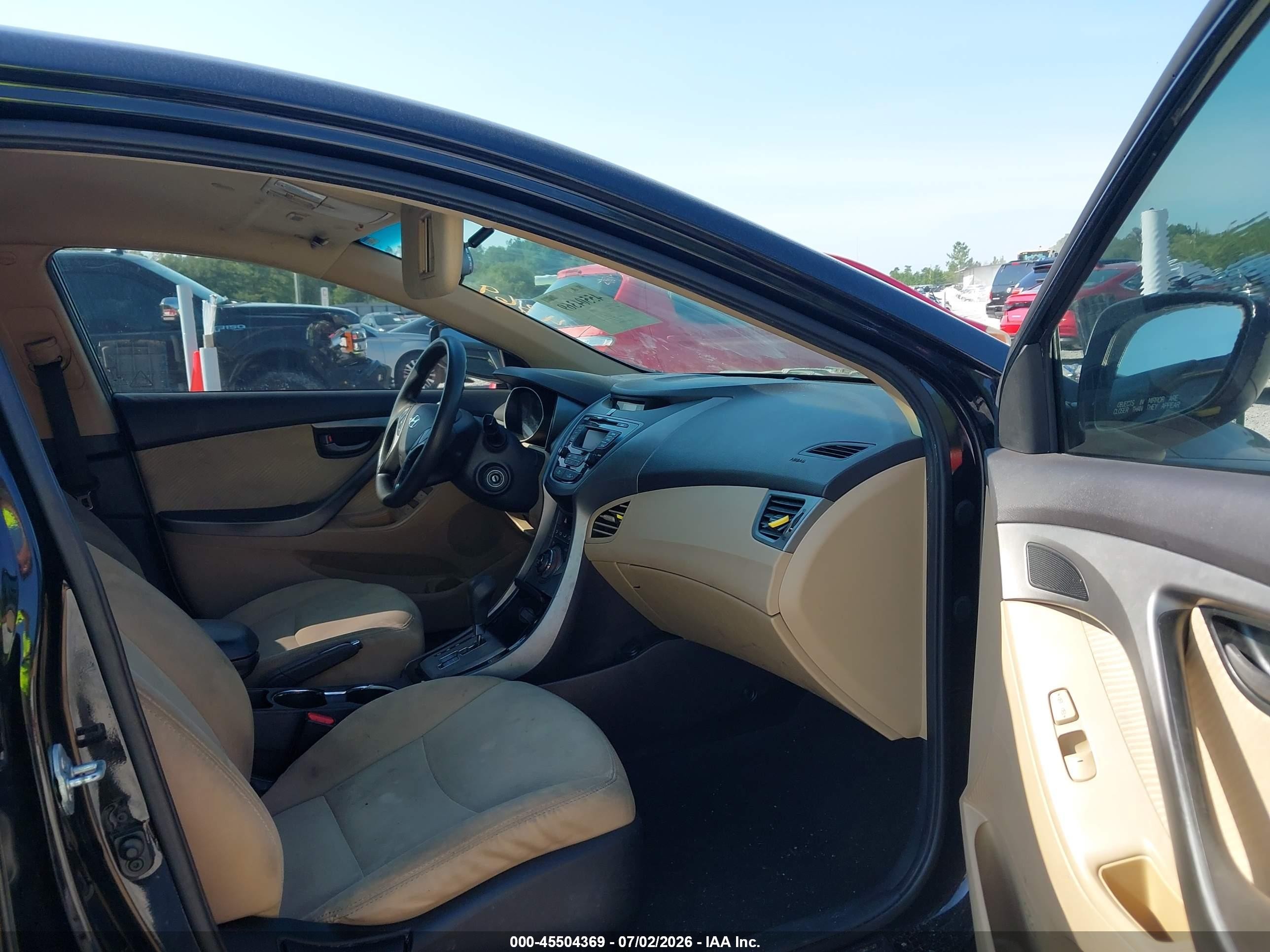 2013 Hyundai Elantra Gls Black vin: 5NPDH4AE3DH307540