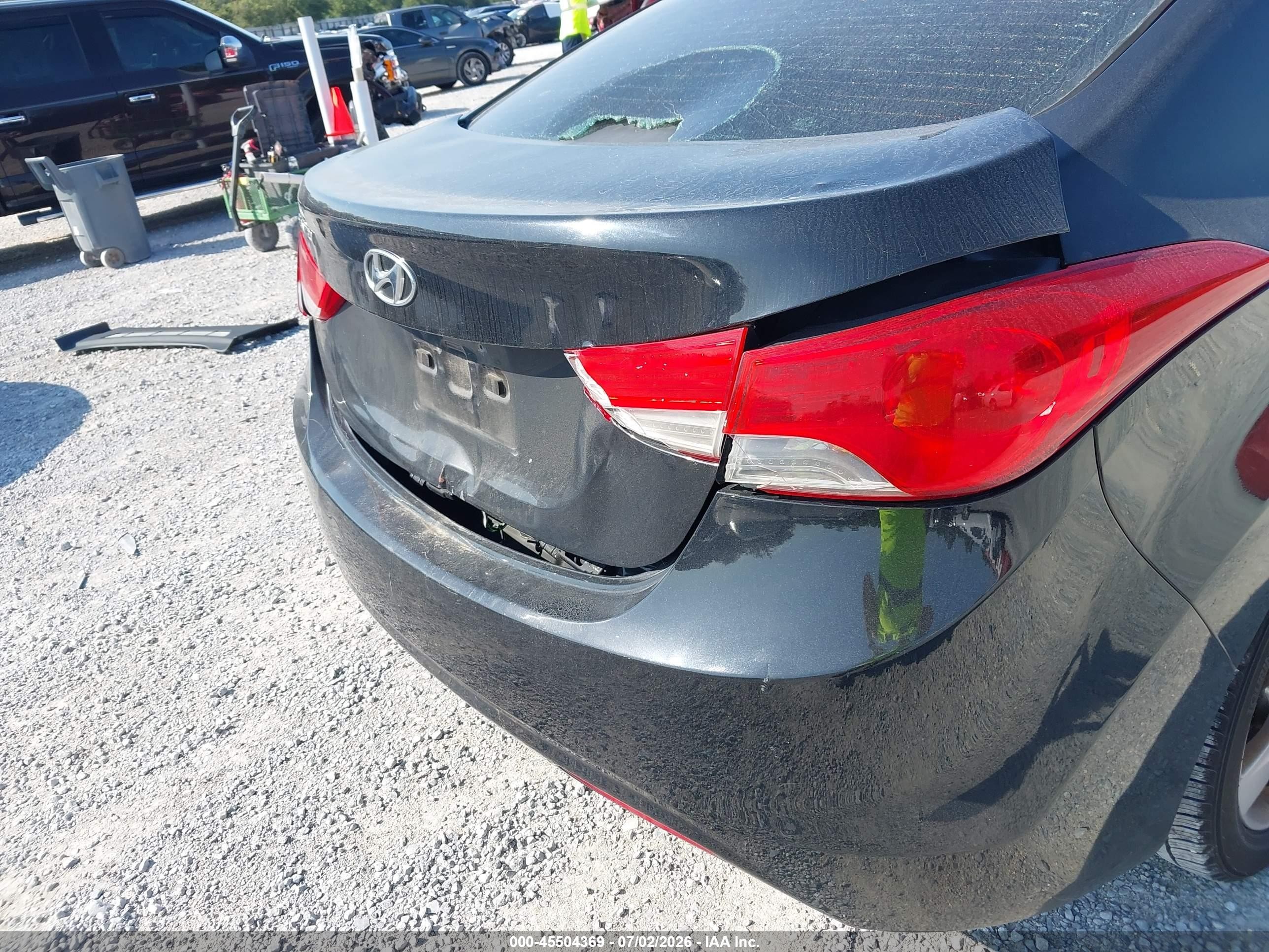 2013 Hyundai Elantra Gls Black vin: 5NPDH4AE3DH307540