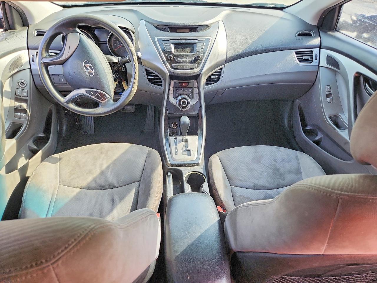 2013 Hyundai Elantra Gls Black vin: 5NPDH4AE3DH312978