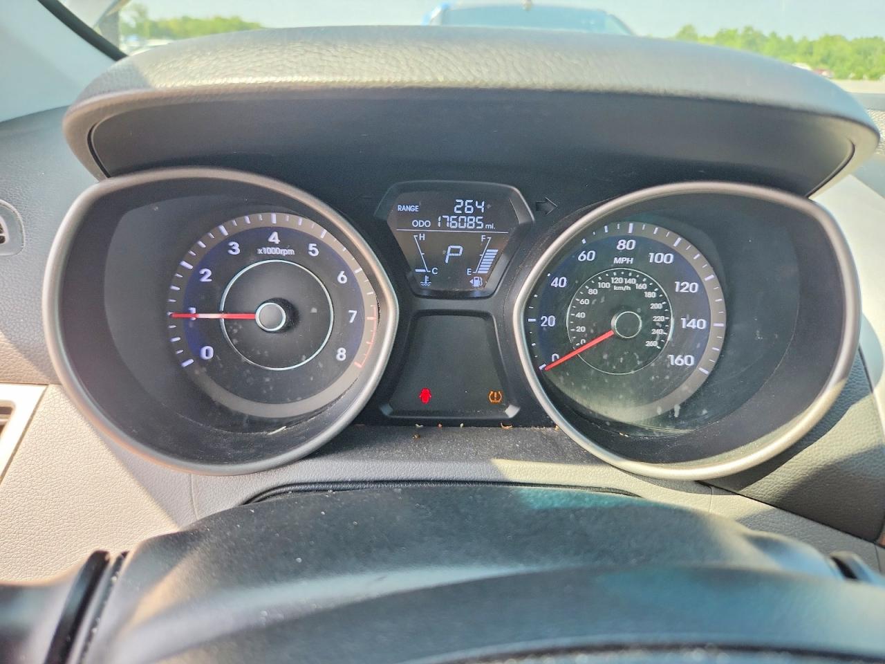 2013 Hyundai Elantra Gls Black vin: 5NPDH4AE3DH315136