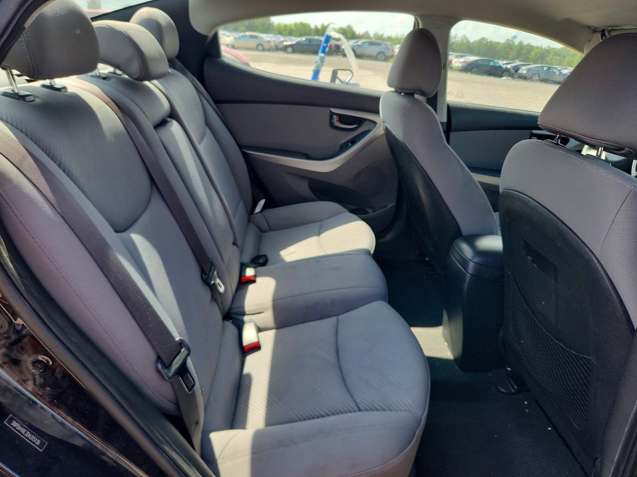 2013 Hyundai Elantra Gls Black vin: 5NPDH4AE3DH315136
