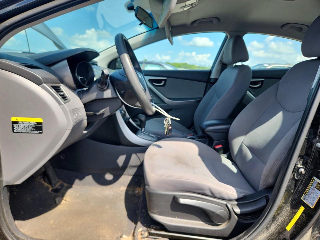 2013 Hyundai Elantra Gls Black vin: 5NPDH4AE3DH315136