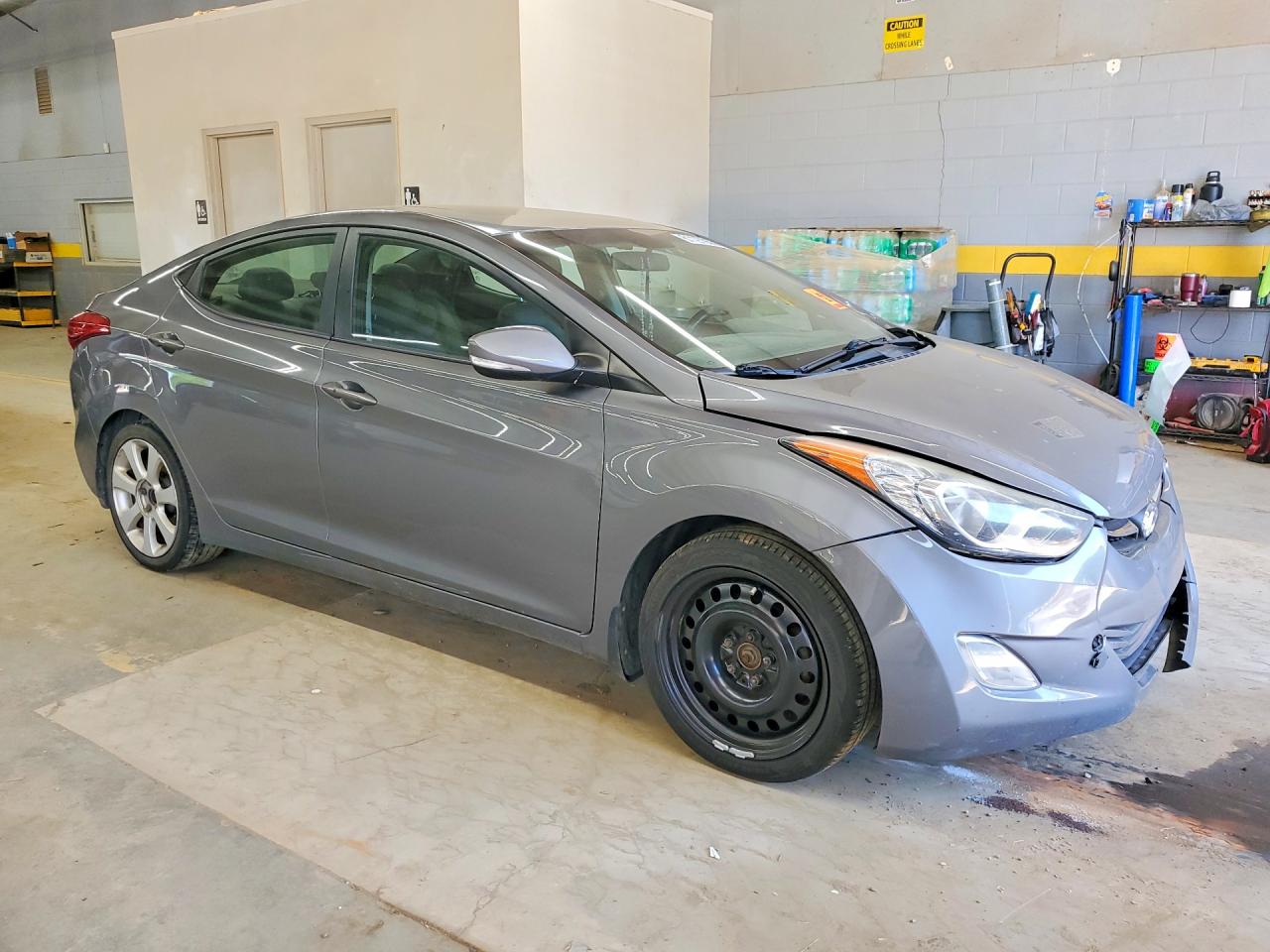 2013 Hyundai Elantra Limited Серый vin: 5NPDH4AE3DH315153