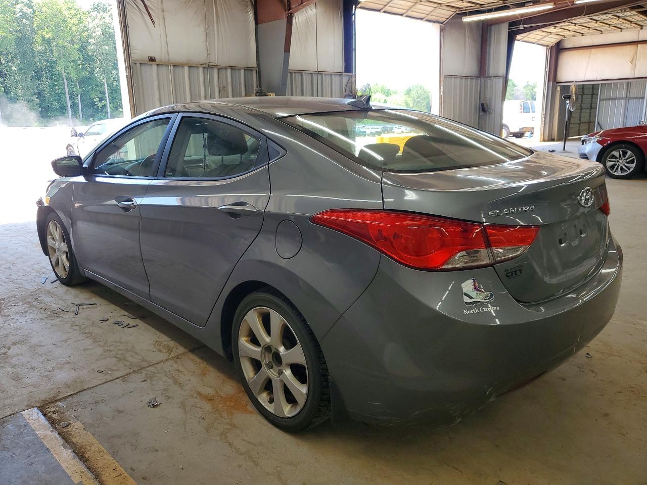 2013 Hyundai Elantra Limited Серый vin: 5NPDH4AE3DH315153