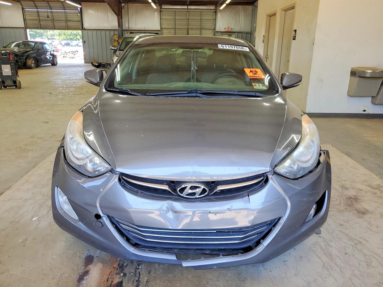 2013 Hyundai Elantra Limited Серый vin: 5NPDH4AE3DH315153