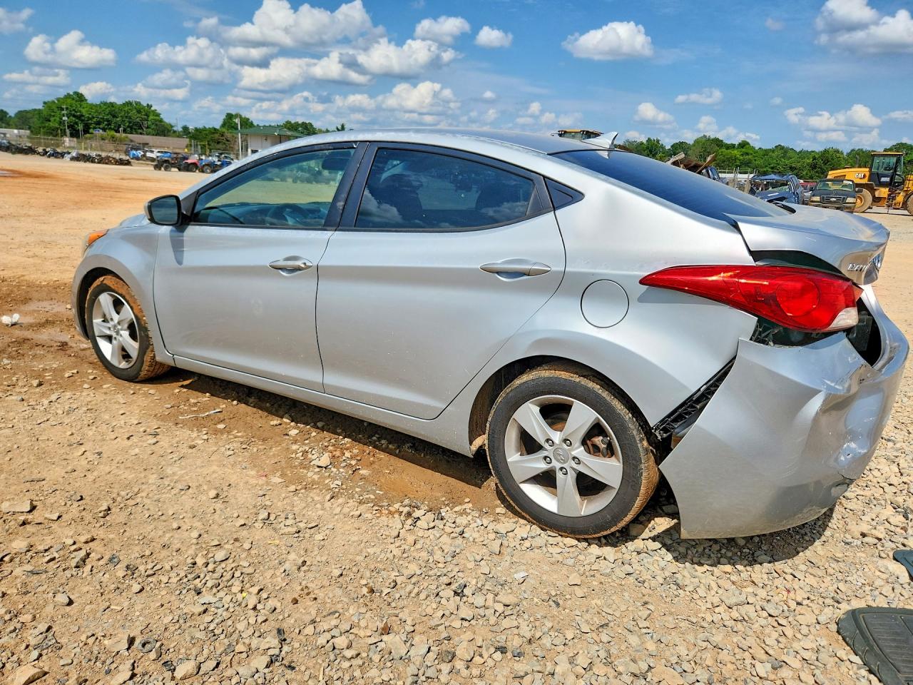 2013 Hyundai Elantra Gls Silver vin: 5NPDH4AE3DH321650