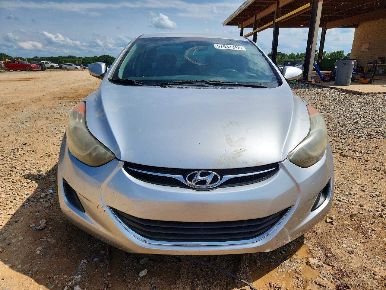 2013 Hyundai Elantra Gls Silver vin: 5NPDH4AE3DH321650