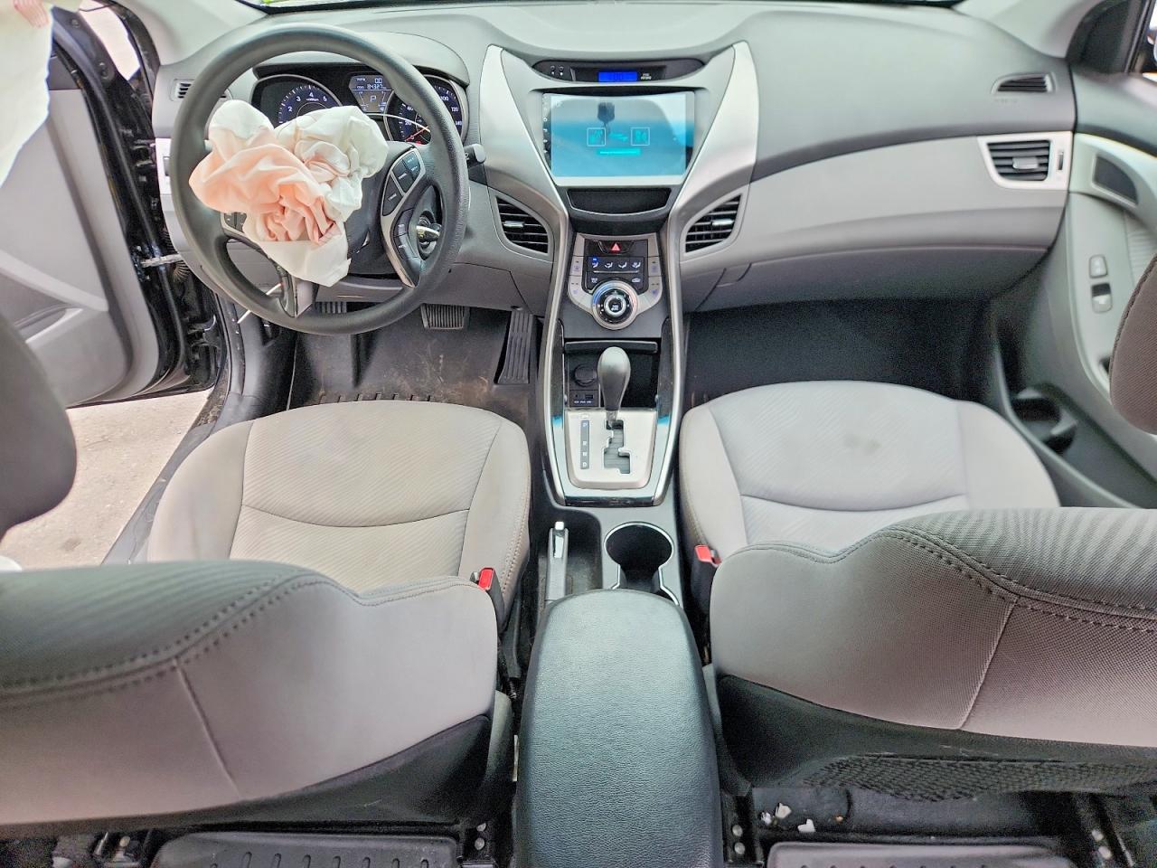 2013 Hyundai Elantra Gls Black vin: 5NPDH4AE3DH337363