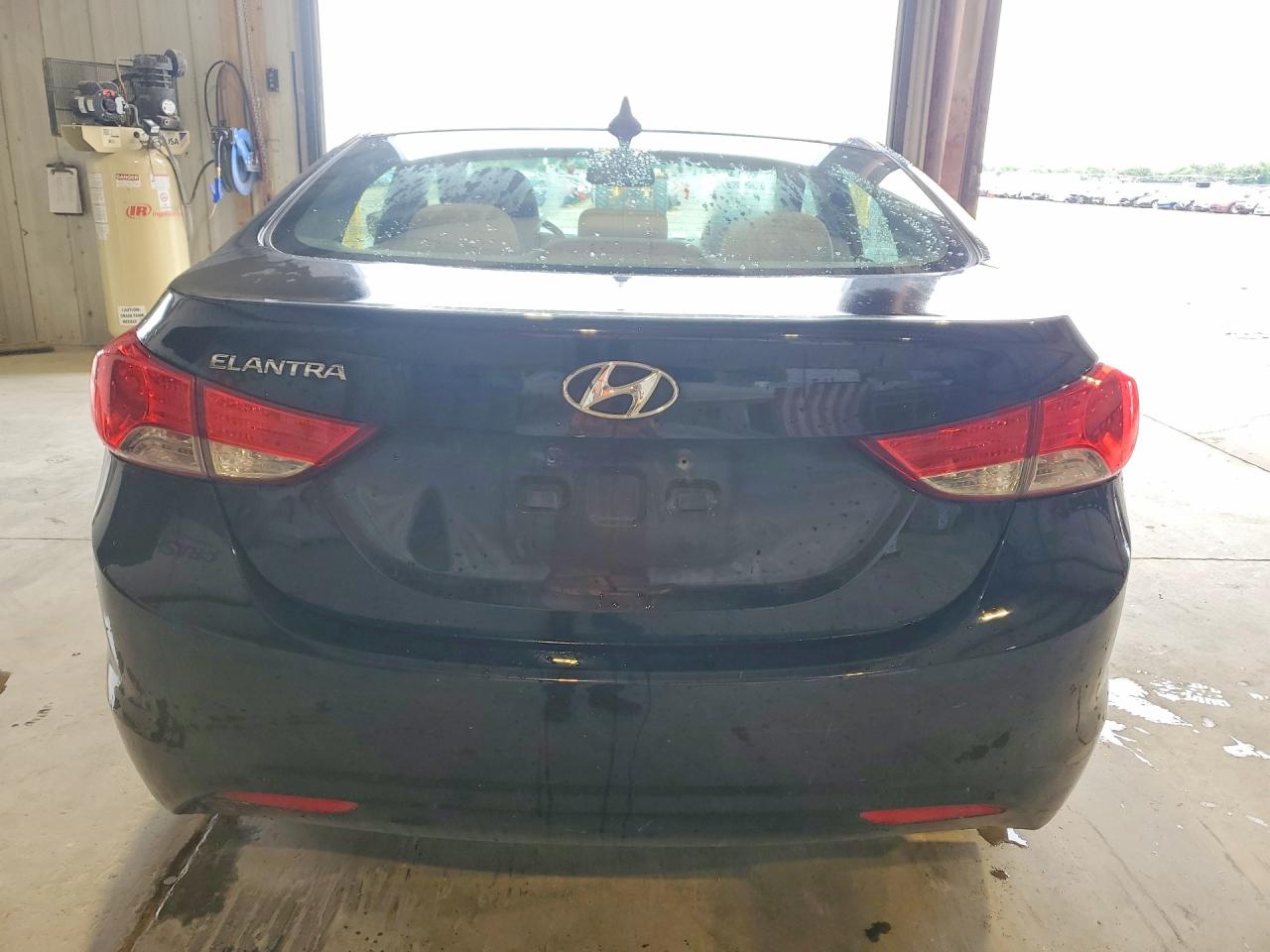 2013 Hyundai Elantra Gls Black vin: 5NPDH4AE3DH339954