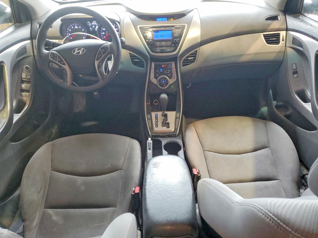 2013 Hyundai Elantra Gls Black vin: 5NPDH4AE3DH339954