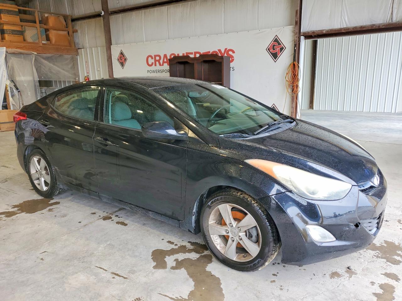 2013 Hyundai Elantra Gls Black vin: 5NPDH4AE3DH339954