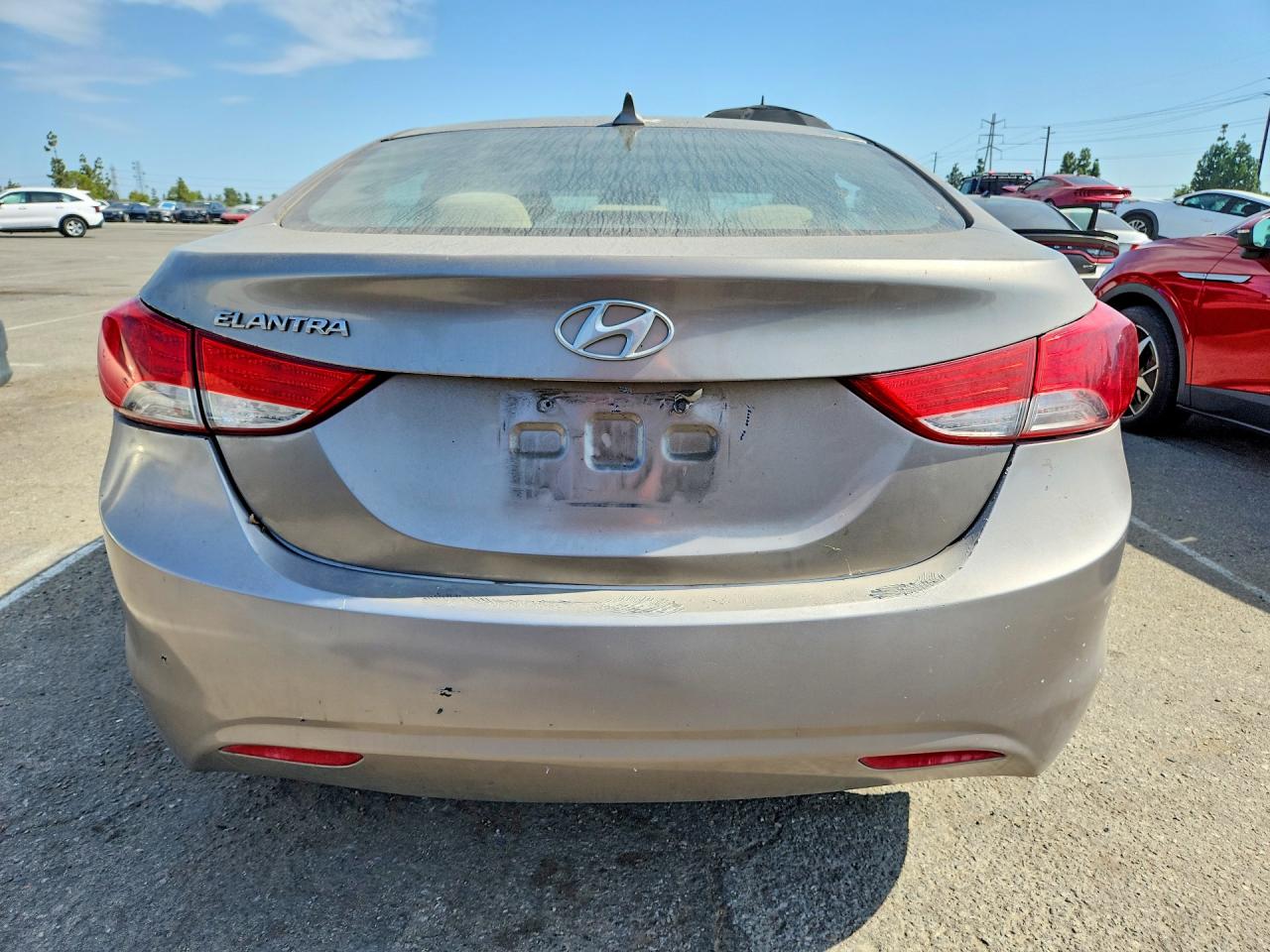 2013 Hyundai Elantra Gls Black vin: 5NPDH4AE3DH350131