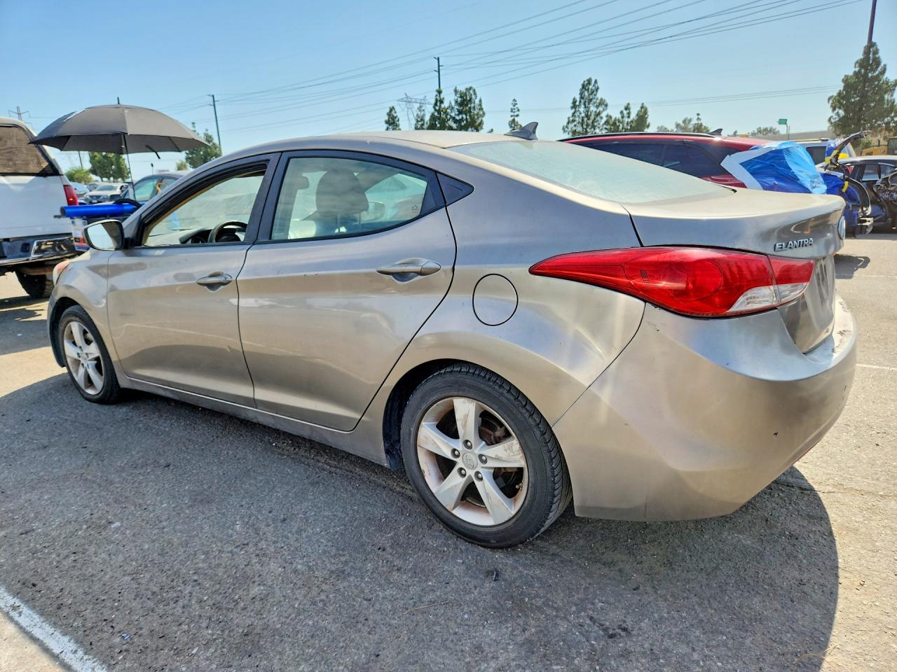 2013 Hyundai Elantra Gls Black vin: 5NPDH4AE3DH350131