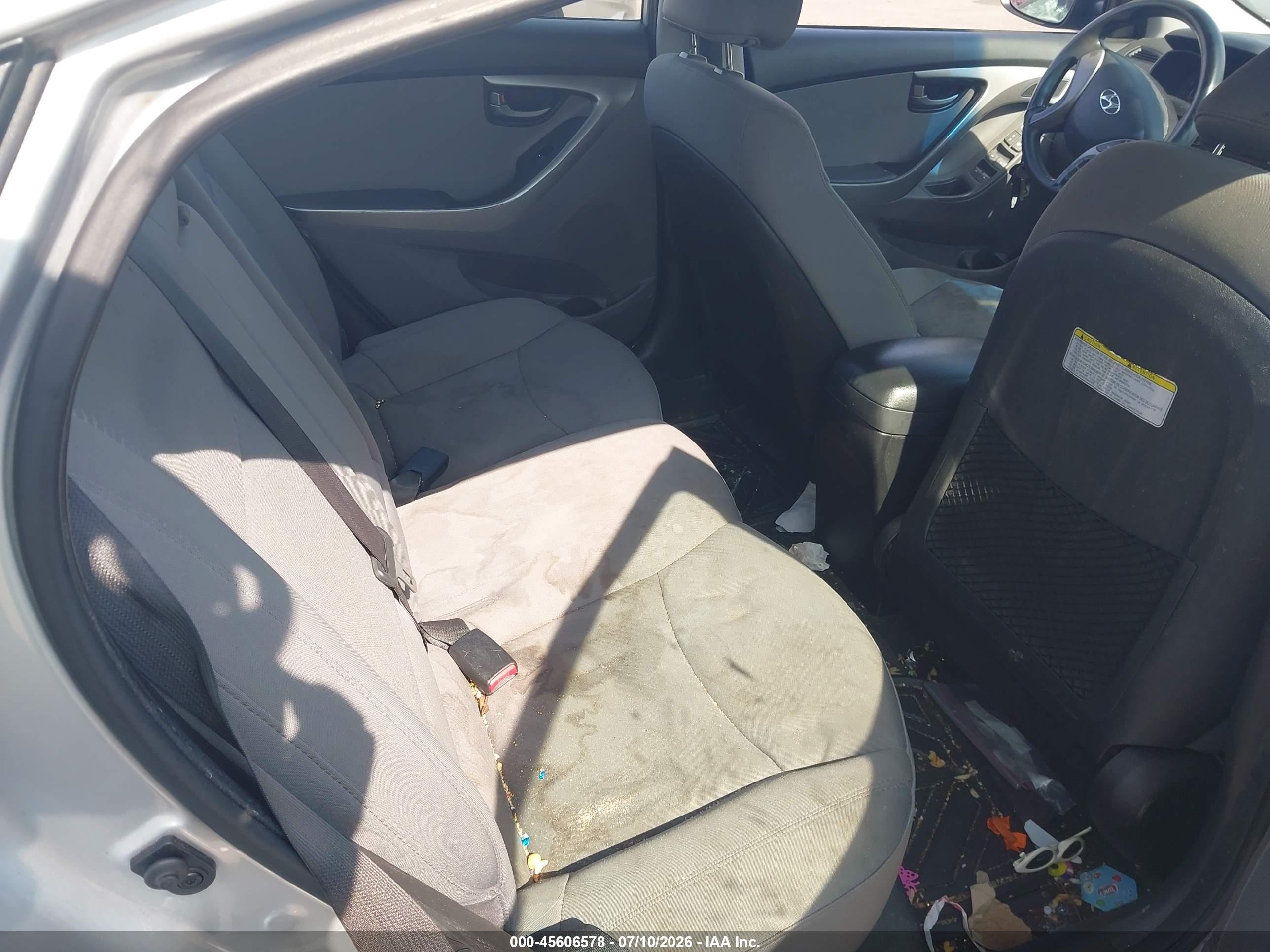 2013 Hyundai Elantra Gls Серый vin: 5NPDH4AE3DH358312