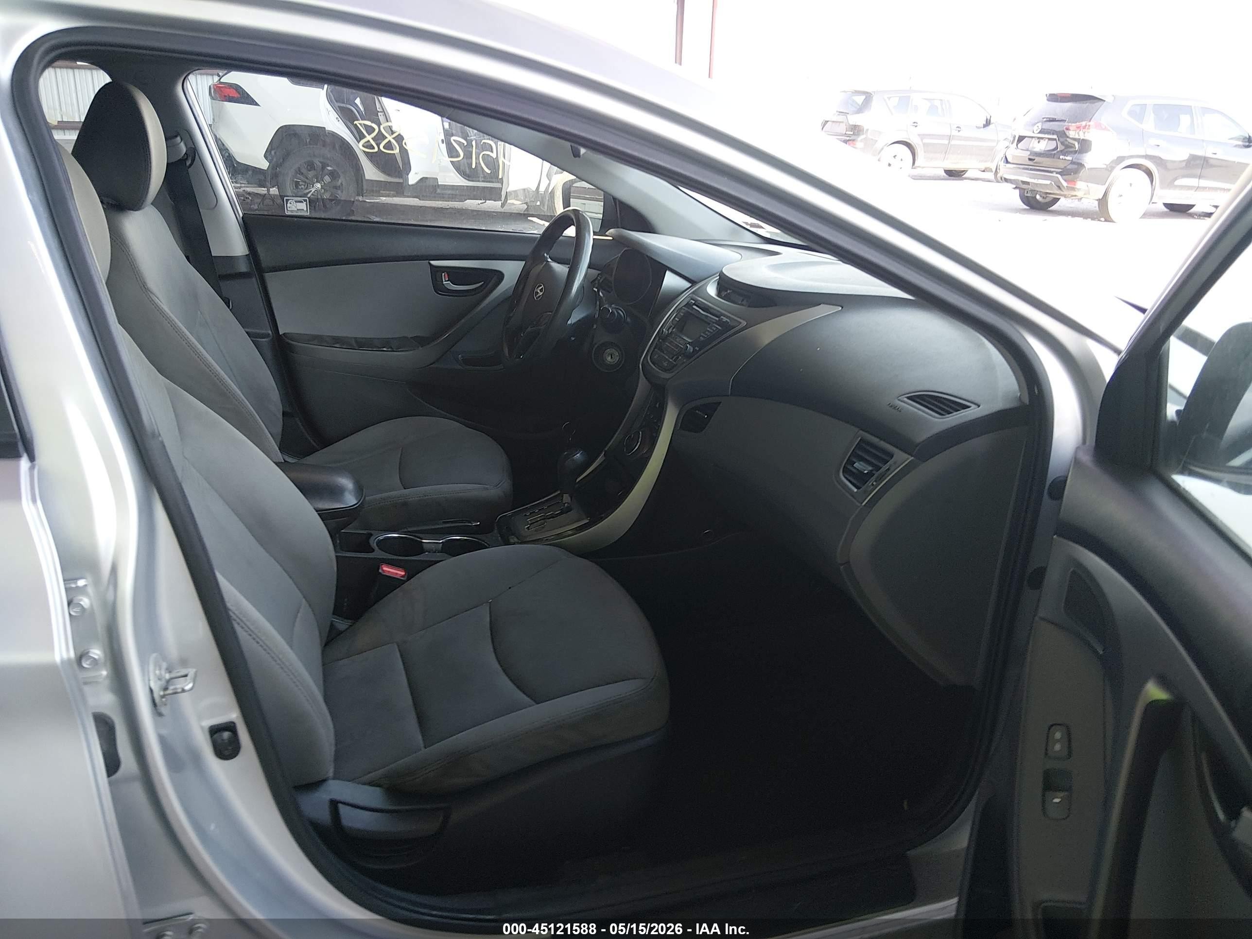 2013 Hyundai Elantra Gls Silver vin: 5NPDH4AE3DH361128