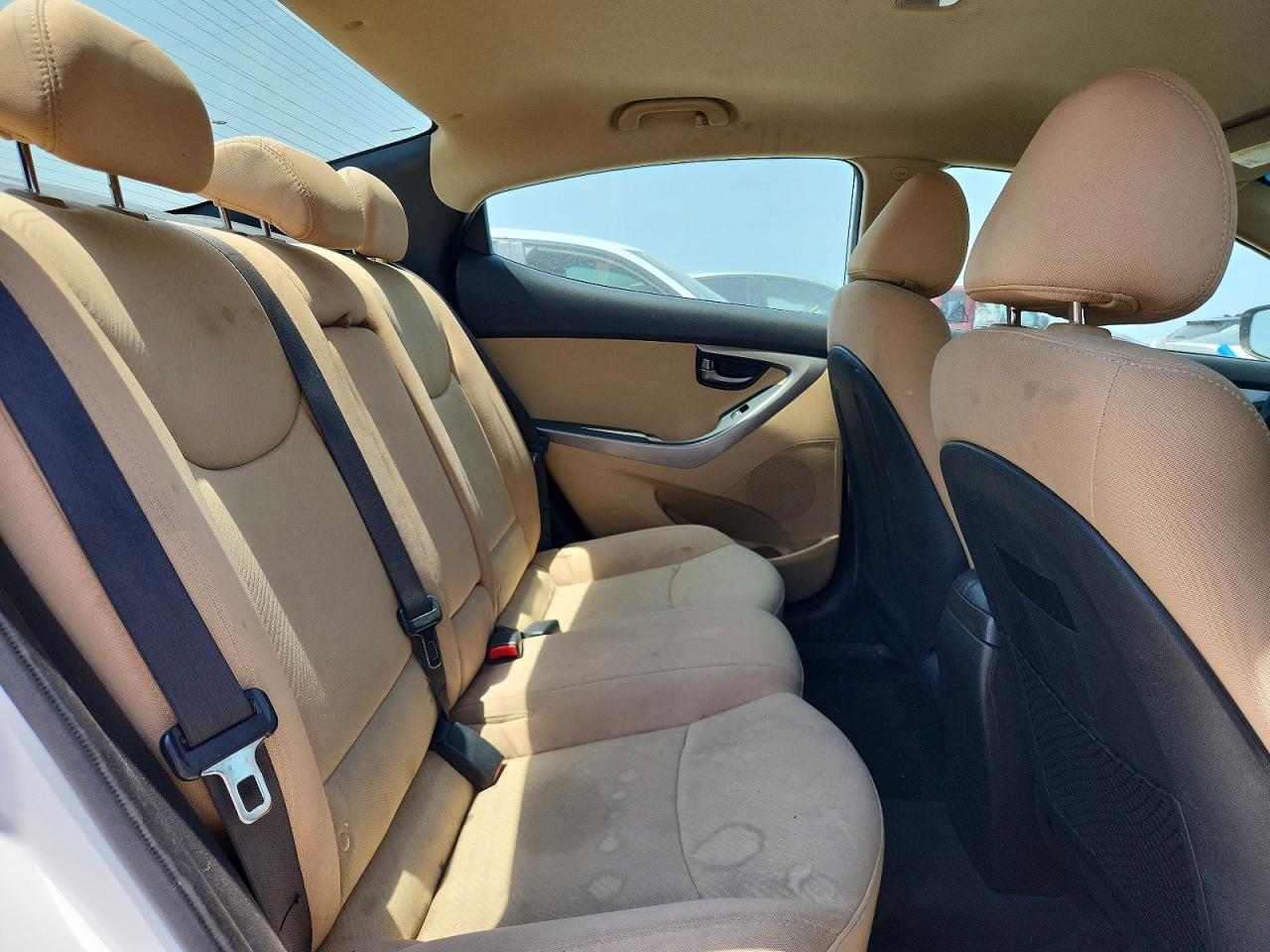 2013 Hyundai Elantra Gls Белый vin: 5NPDH4AE3DH374378