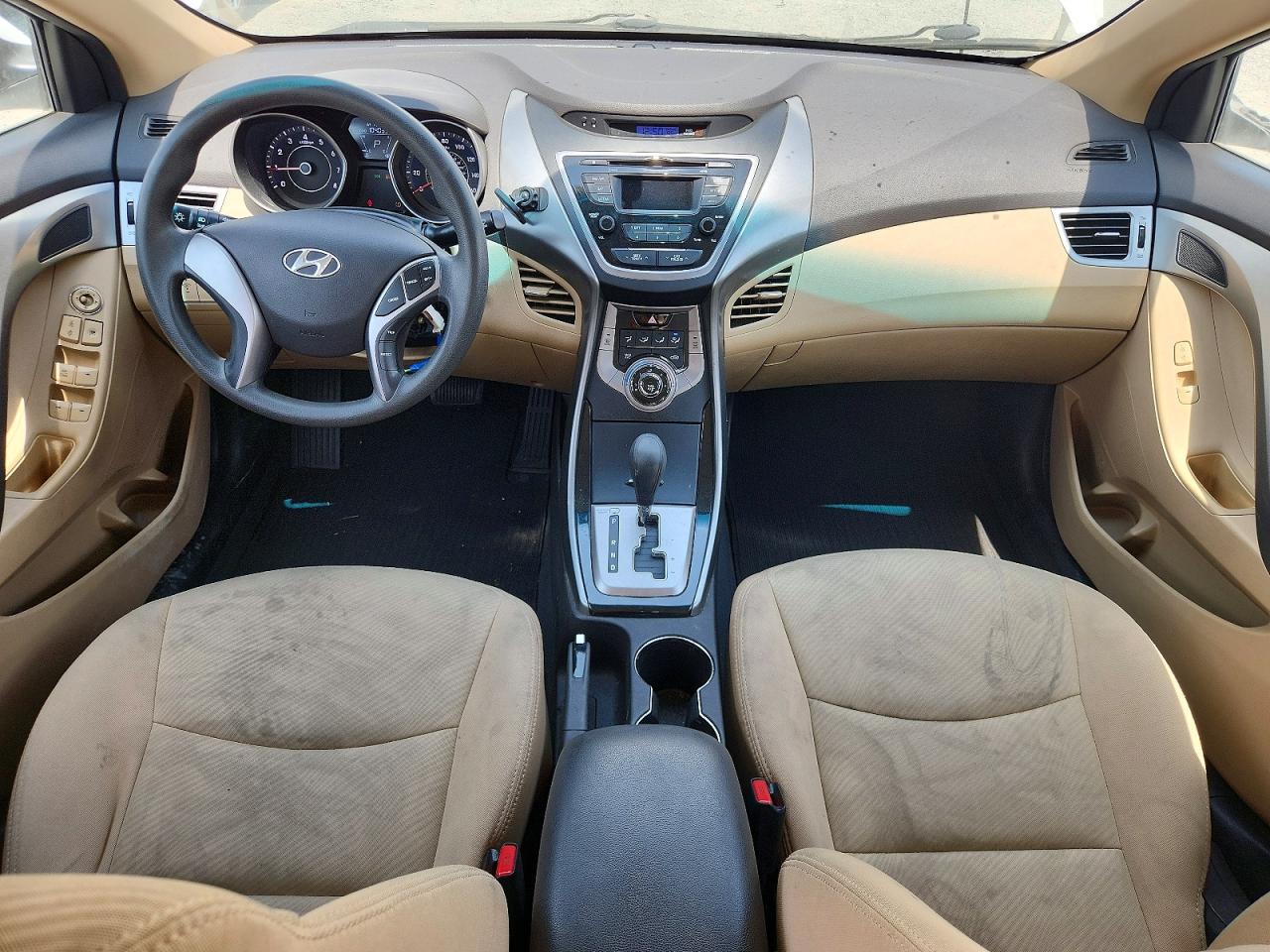 2013 Hyundai Elantra Gls Белый vin: 5NPDH4AE3DH374378