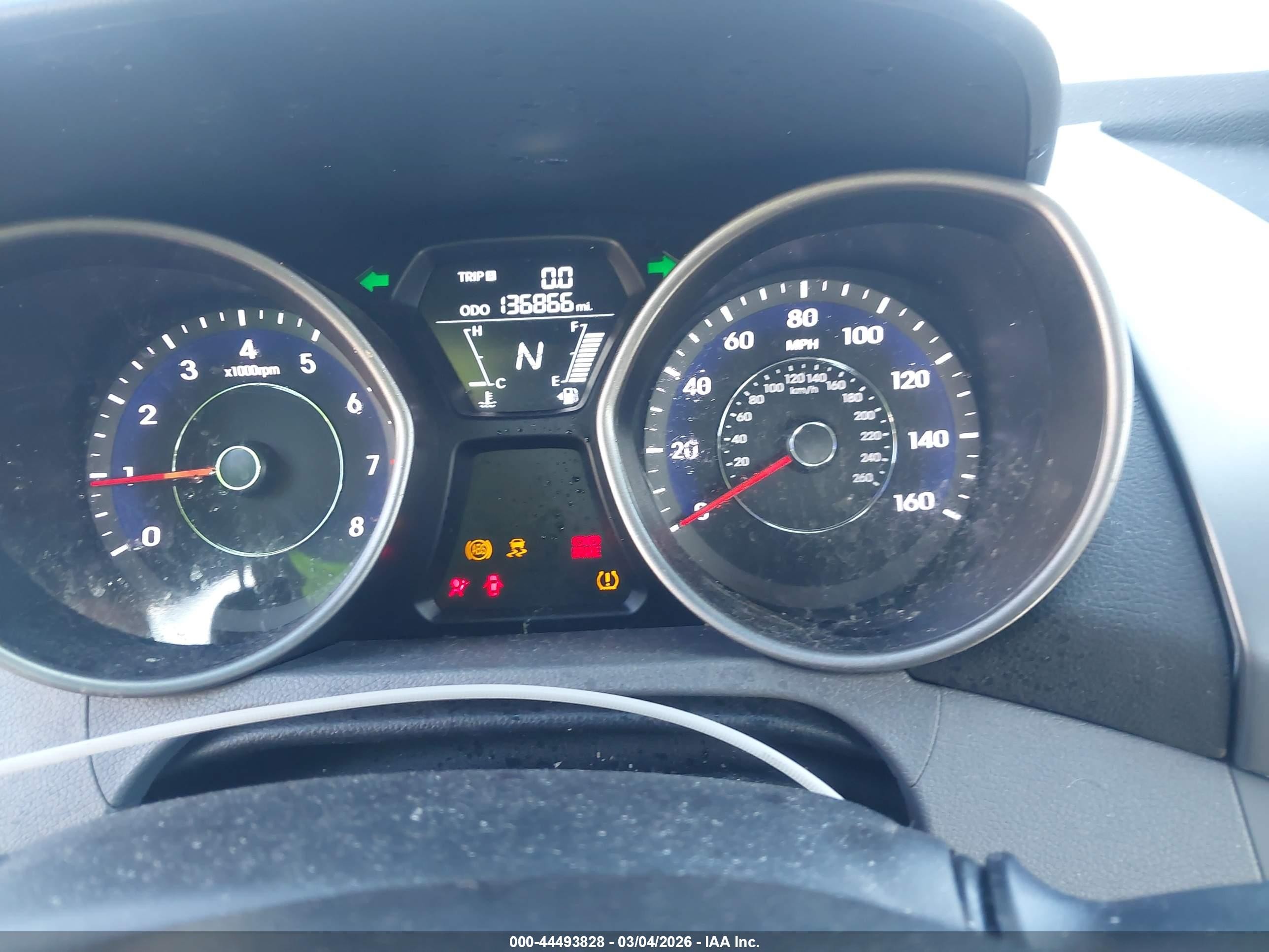 2013 Hyundai Elantra Limited Blue vin: 5NPDH4AE3DH382996