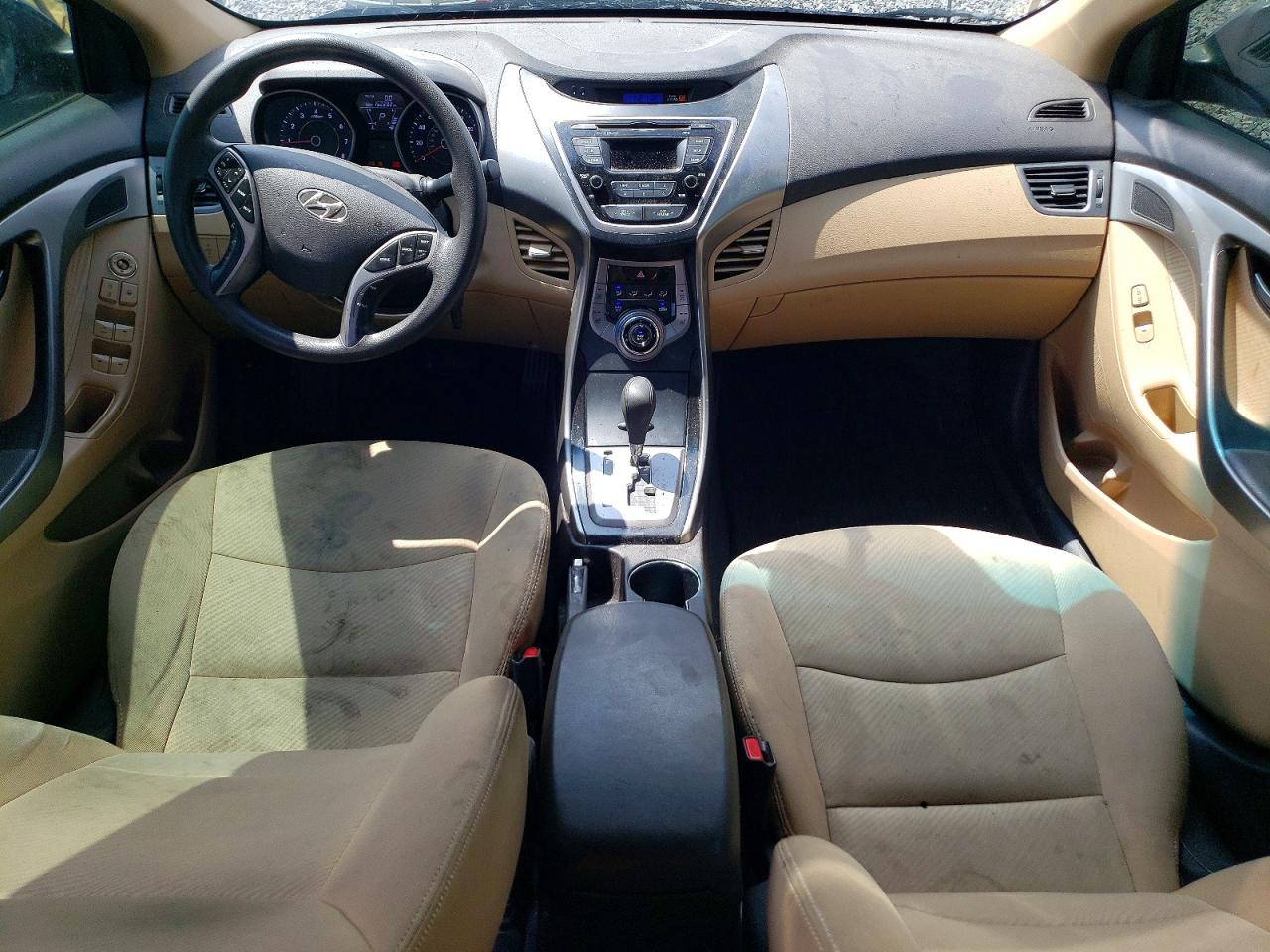 2013 Hyundai Elantra Gls Blue vin: 5NPDH4AE3DH383033