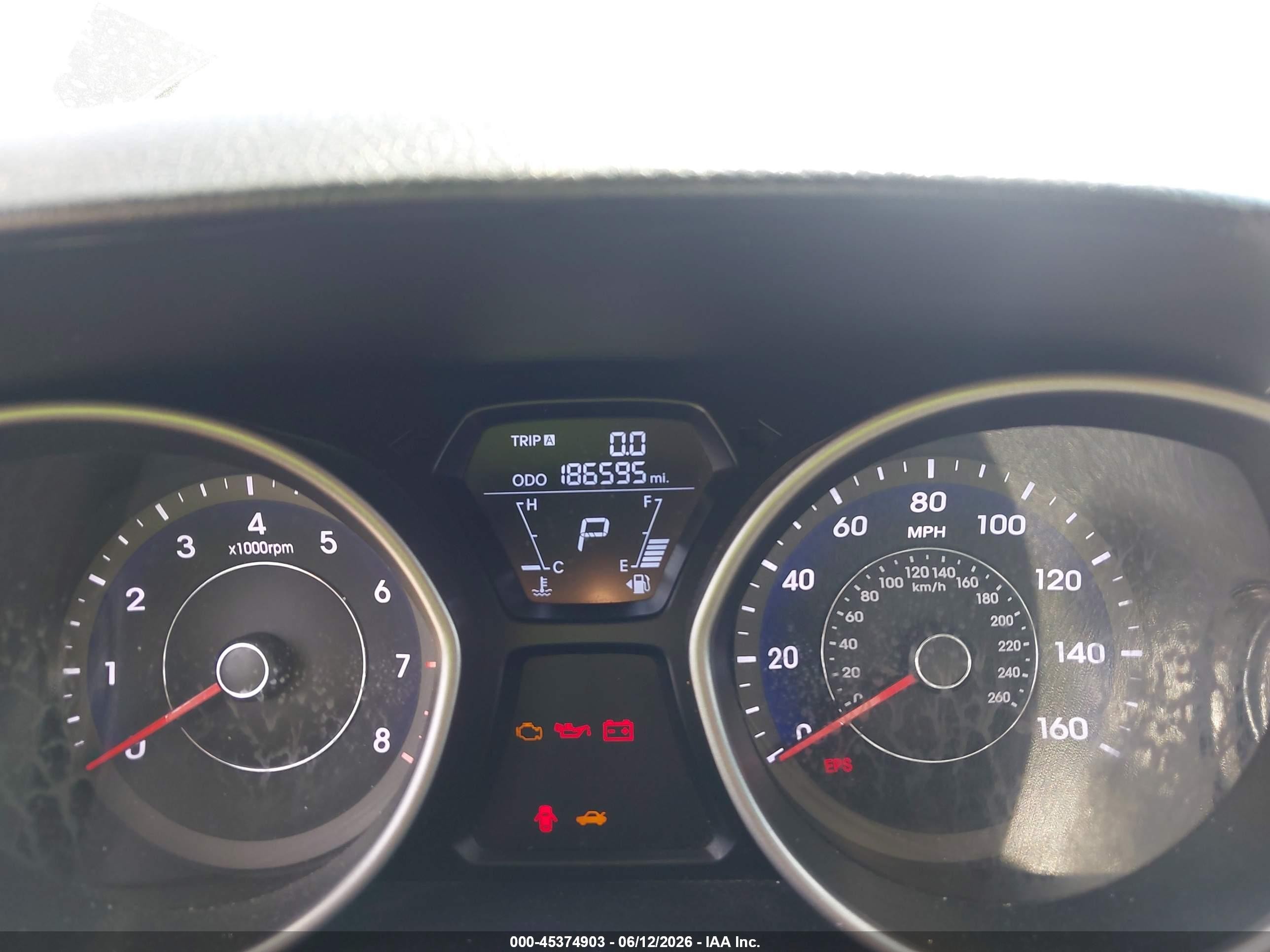 2013 Hyundai Elantra Limited Black vin: 5NPDH4AE3DH386806
