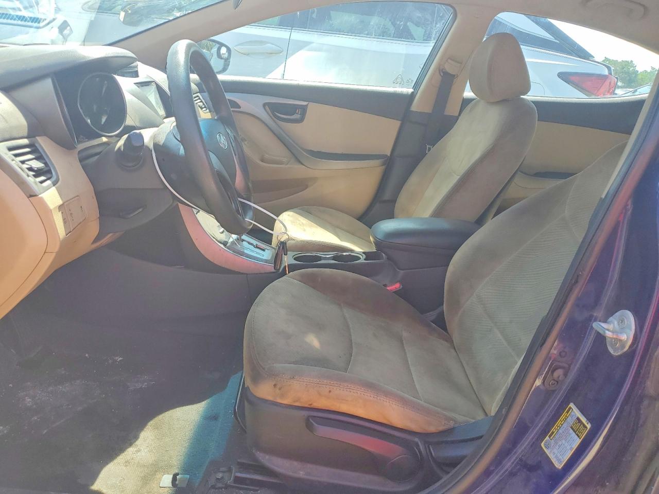 2013 Hyundai Elantra Gls Синий vin: 5NPDH4AE3DH387616