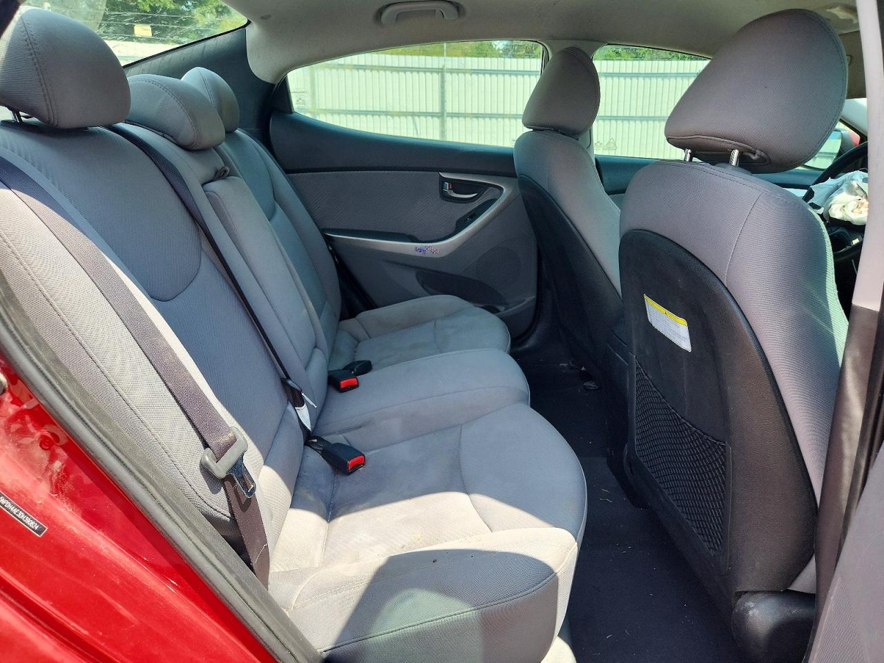 2013 Hyundai Elantra Gls Red vin: 5NPDH4AE3DH390824