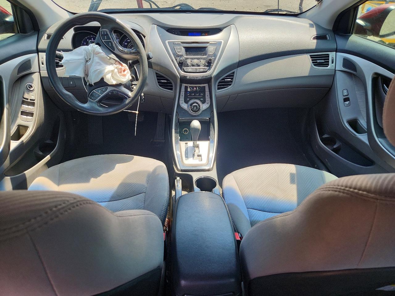 2013 Hyundai Elantra Gls Red vin: 5NPDH4AE3DH390824