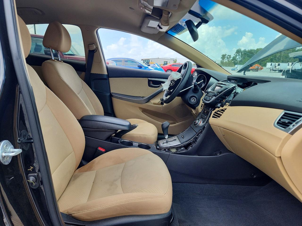 2013 Hyundai Elantra Gls Black vin: 5NPDH4AE3DH394498