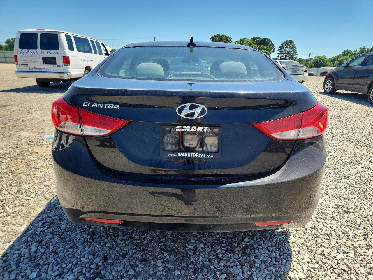 2013 Hyundai Elantra Gls Black vin: 5NPDH4AE3DH396171