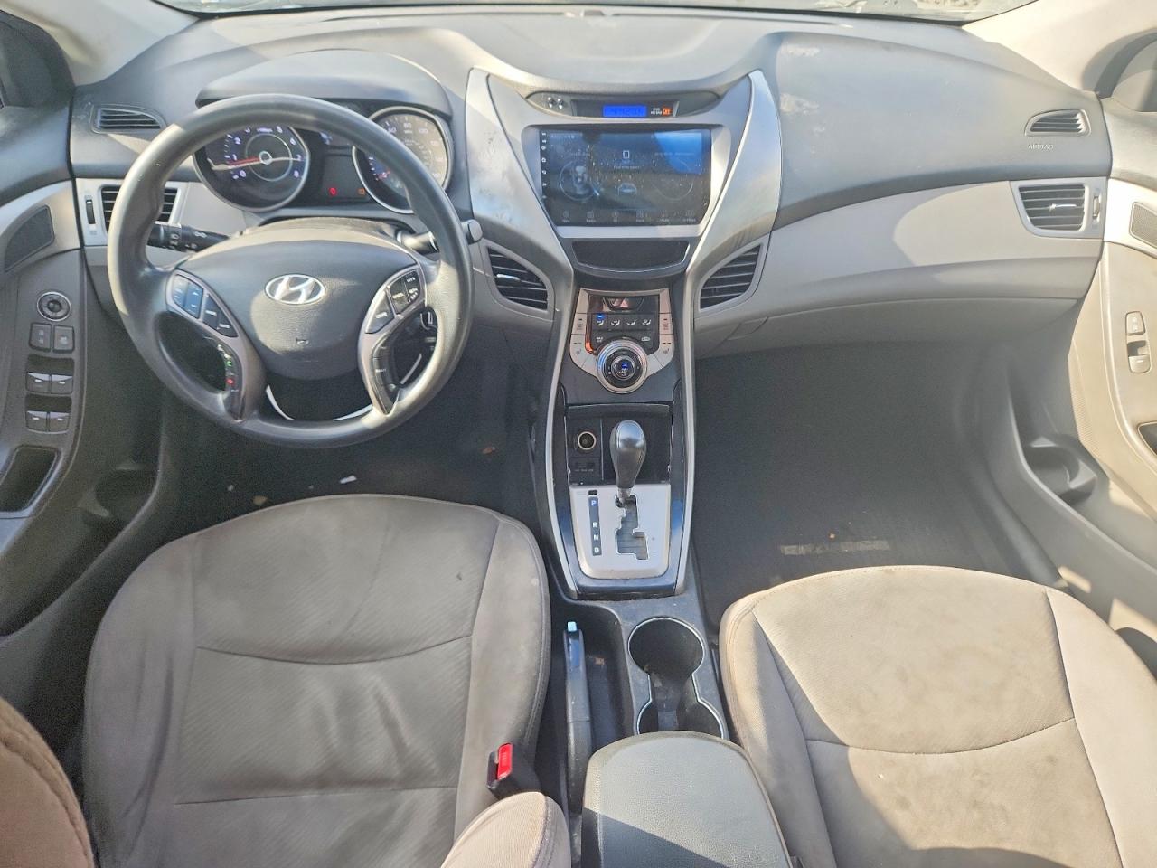2013 Hyundai Elantra Gray vin: 5NPDH4AE3DH404690