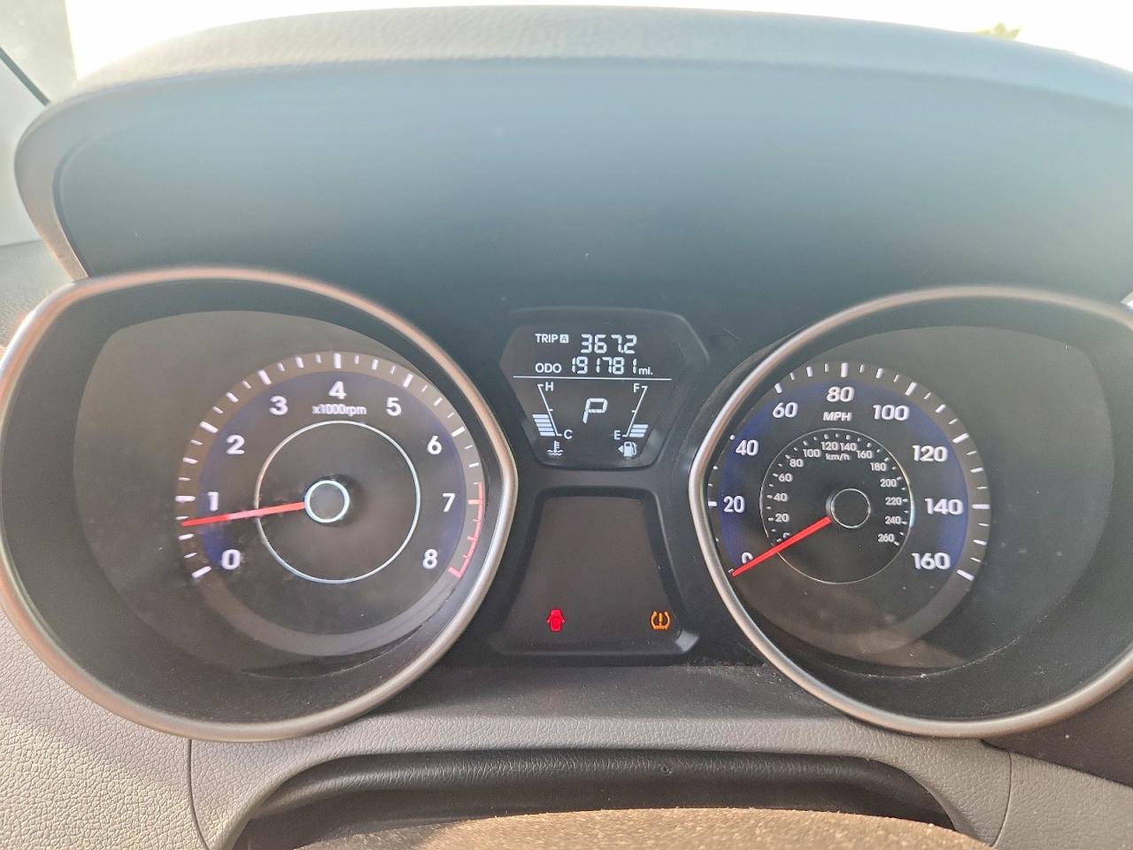 2013 Hyundai Elantra Gray vin: 5NPDH4AE3DH404690