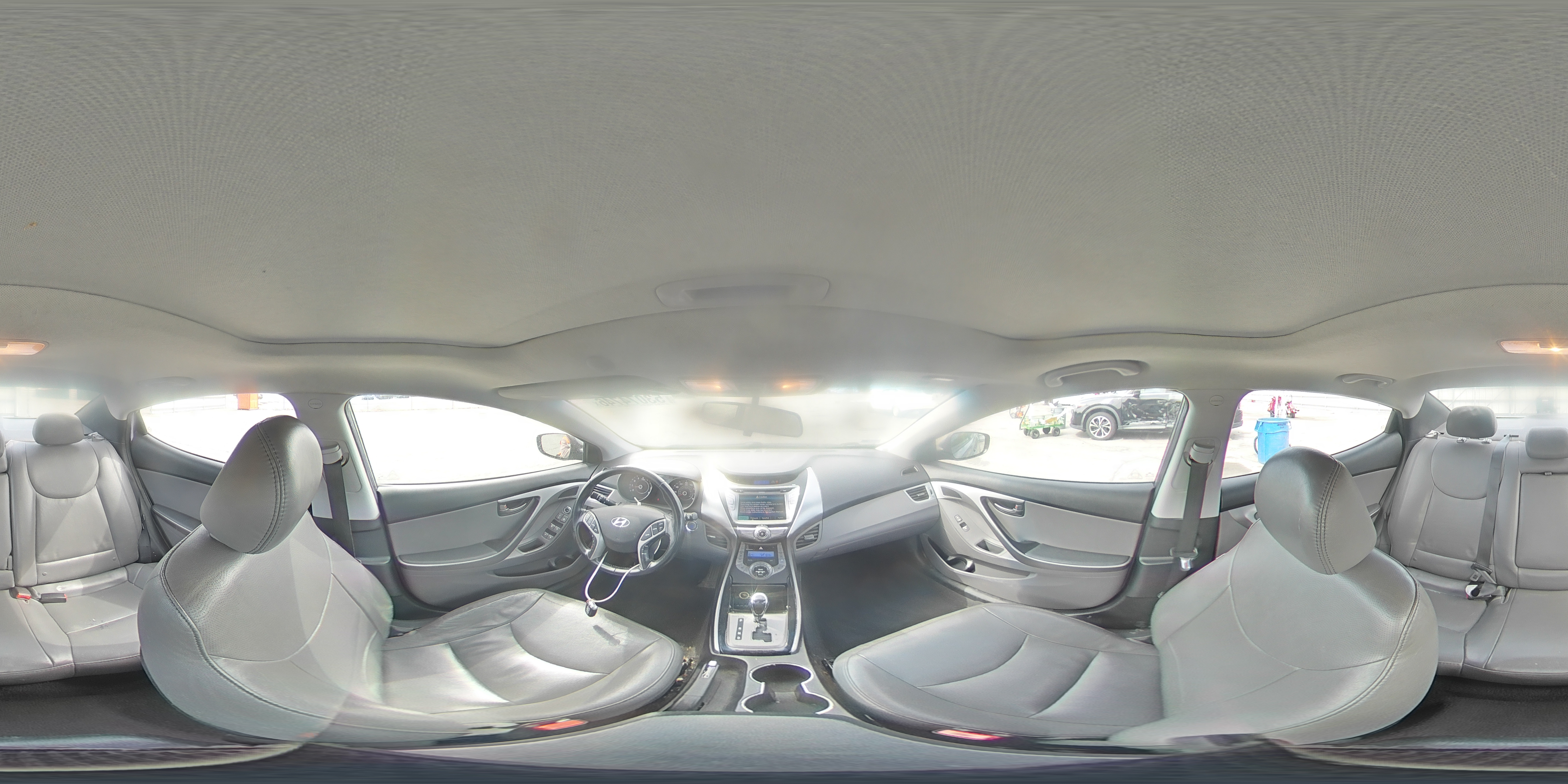 2013 Hyundai Elantra Limited Gray vin: 5NPDH4AE3DH408299