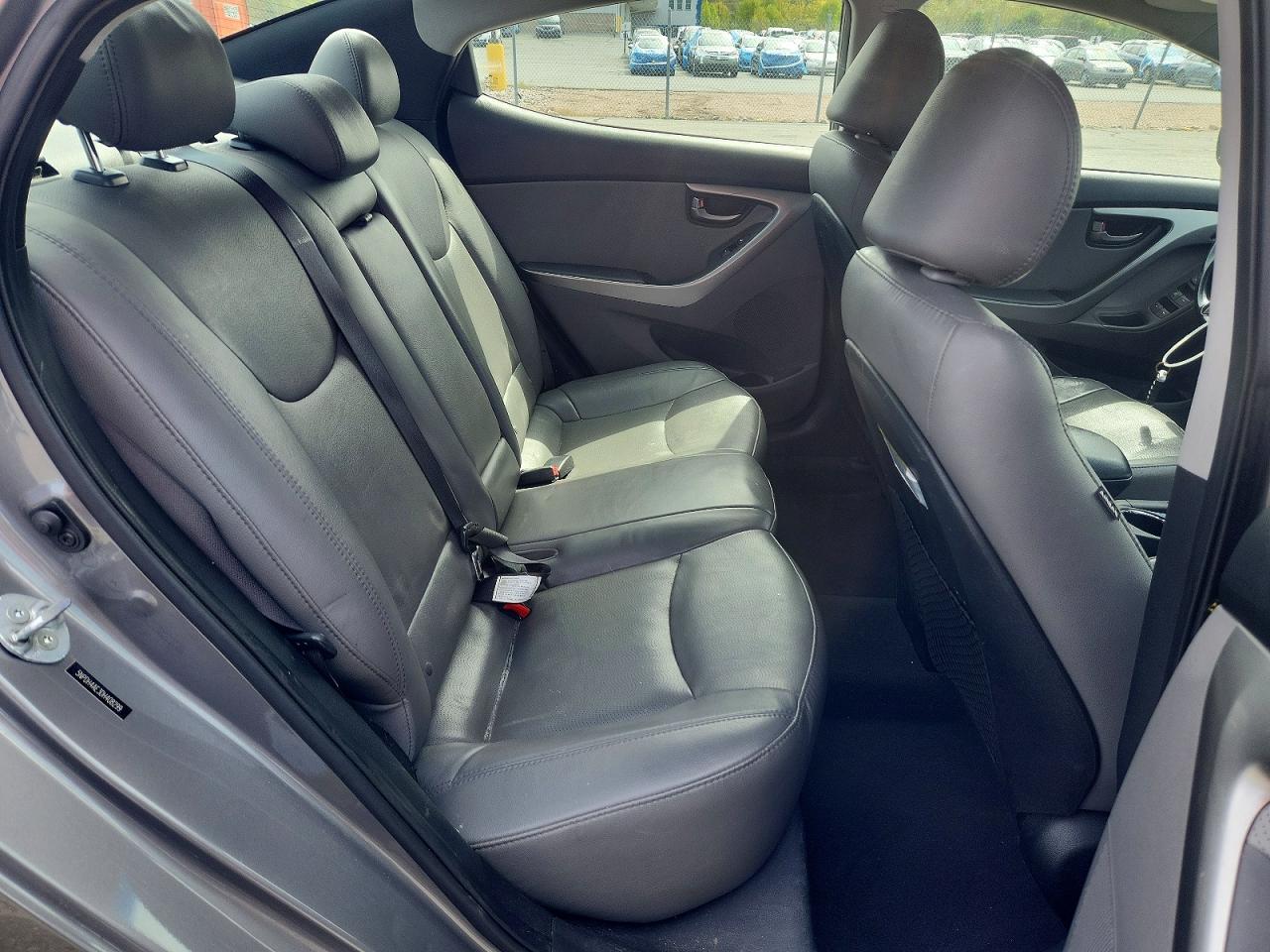 2013 Hyundai Elantra Limited Gray vin: 5NPDH4AE3DH408299