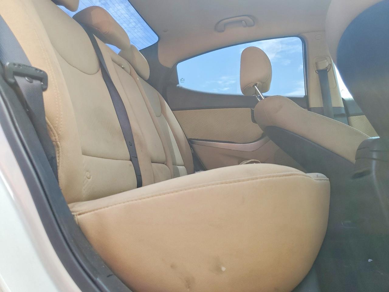2013 Hyundai Elantra Gls Белый vin: 5NPDH4AE3DH411235