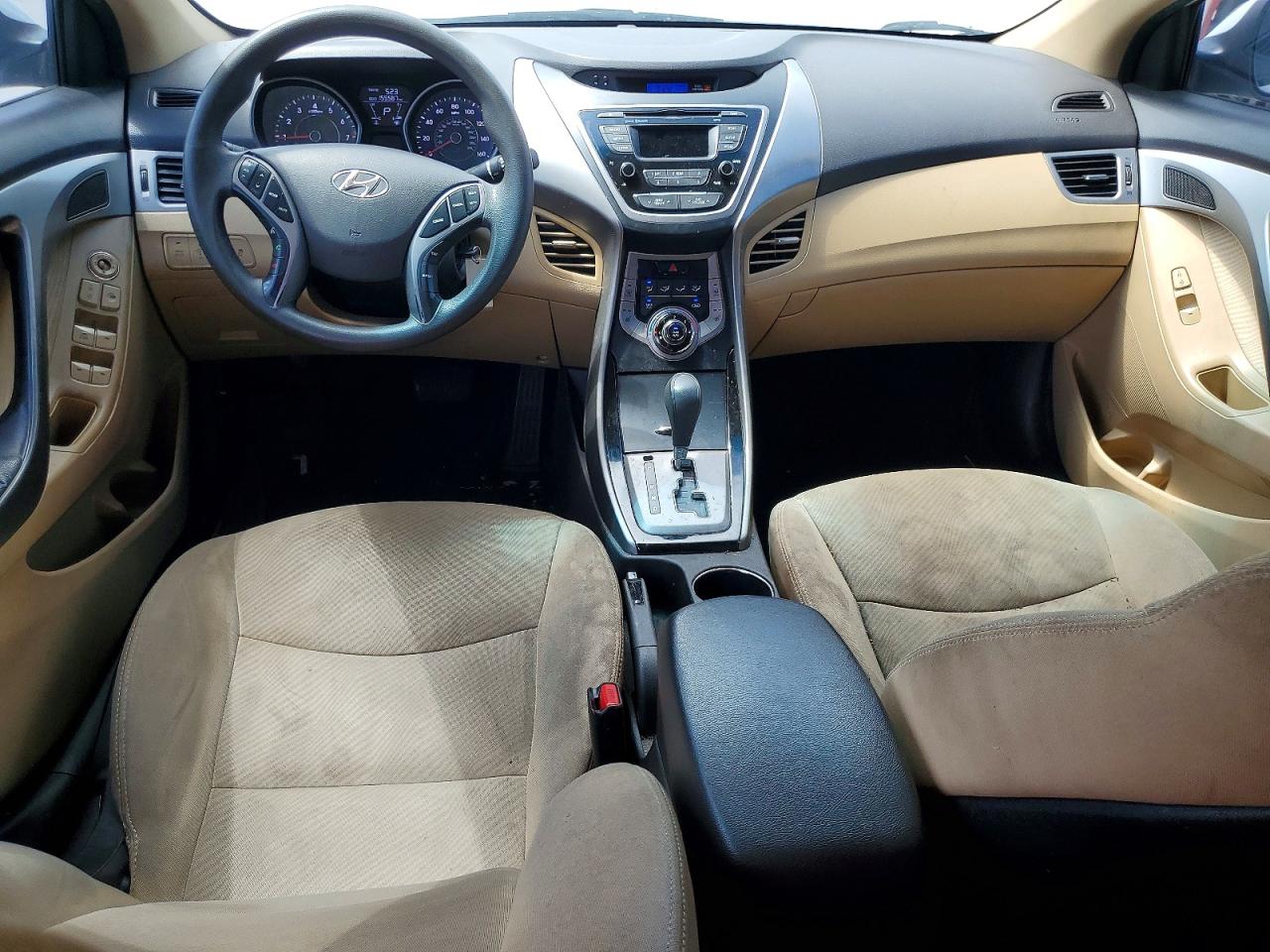 2013 Hyundai Elantra Gls Белый vin: 5NPDH4AE3DH411235