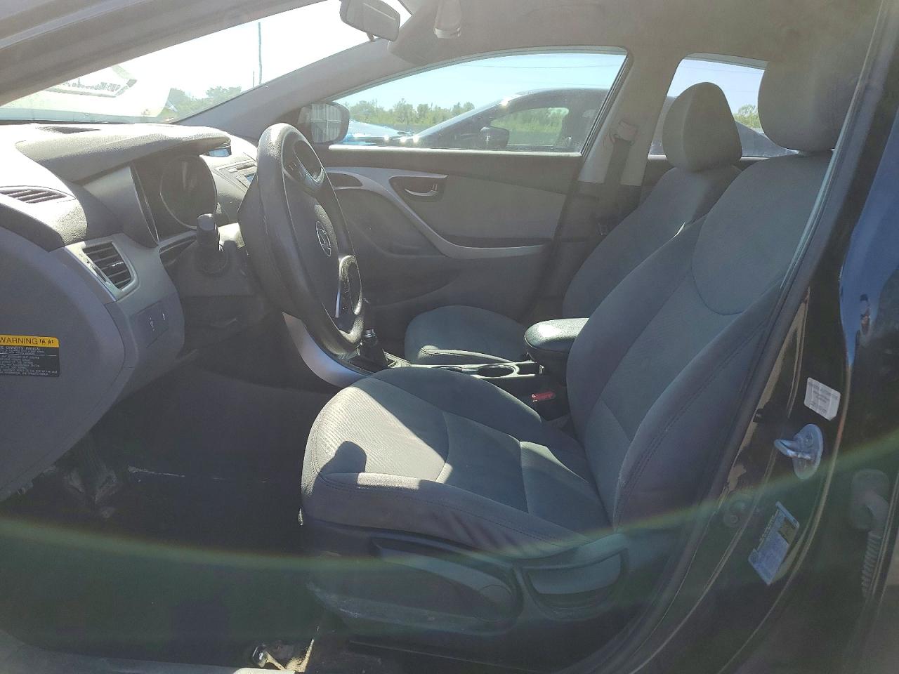 2013 Hyundai Elantra Gls Black vin: 5NPDH4AE3DH414636