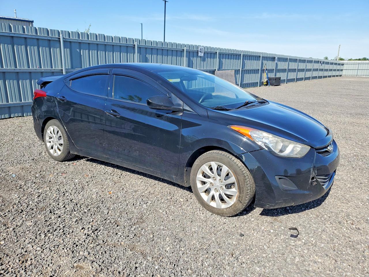 2013 Hyundai Elantra Gls Black vin: 5NPDH4AE3DH414636